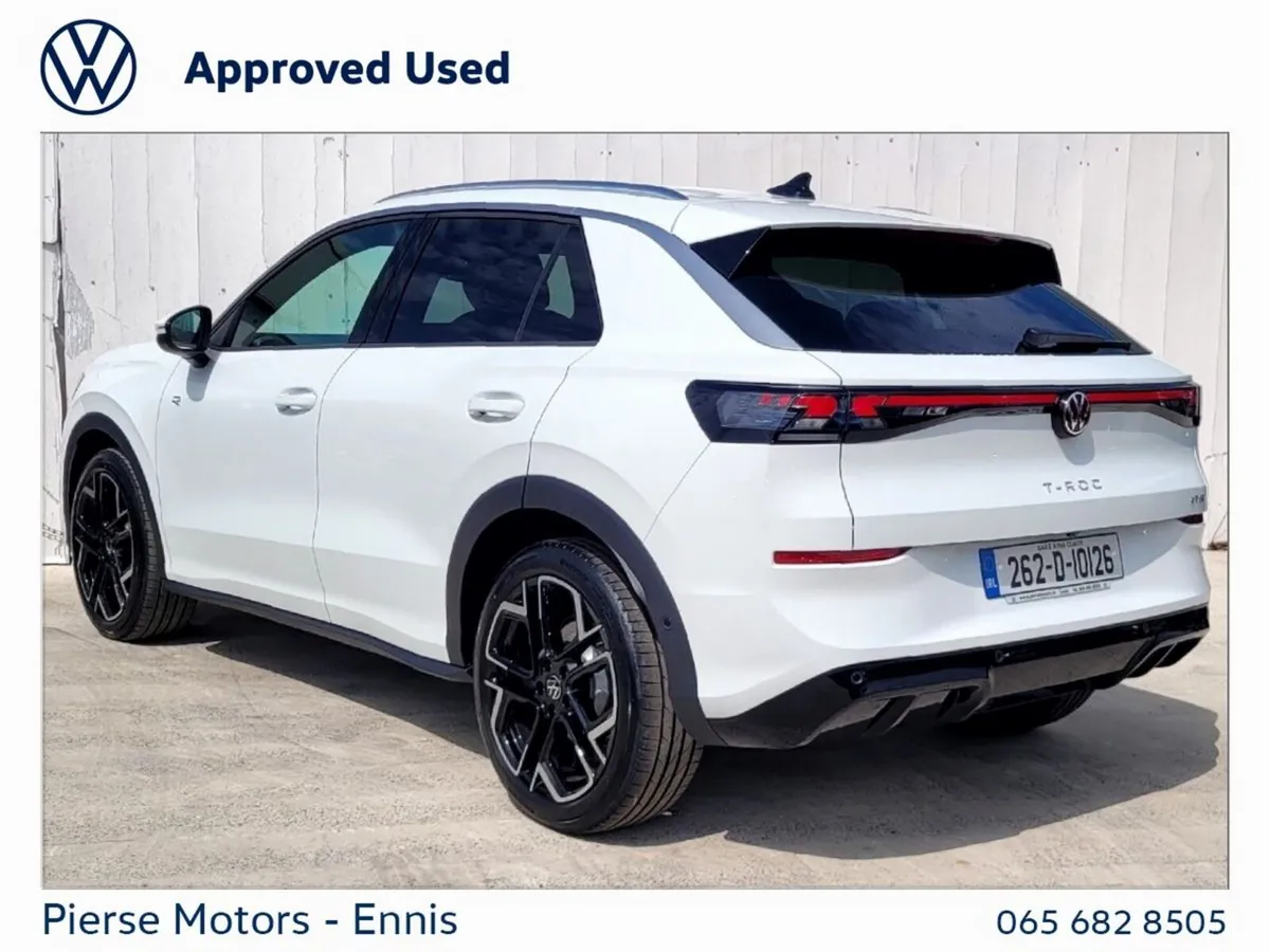 Volkswagen T-Roc SUV, Petrol, 2026, White