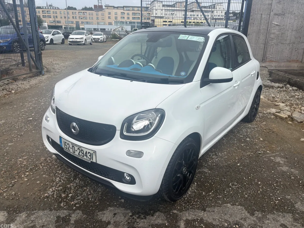 Smart Forfour Hatchback, Petrol, 2015, White