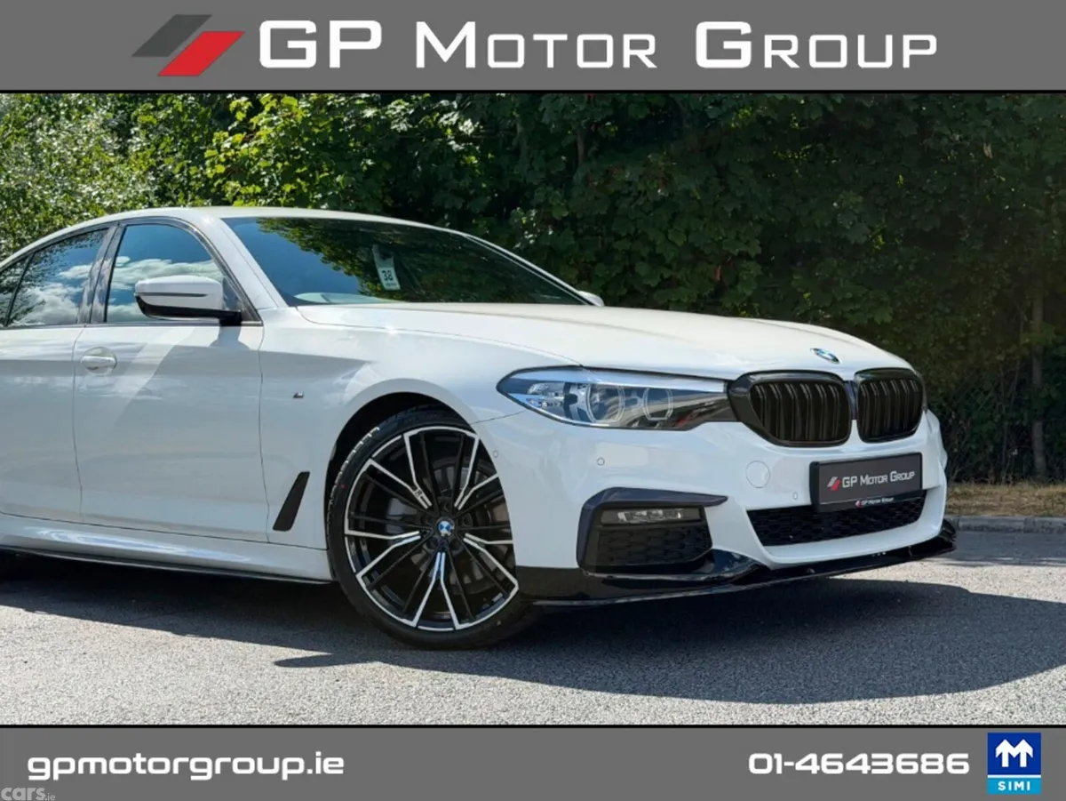 BMW 5-Series Saloon, Diesel, 2020, White