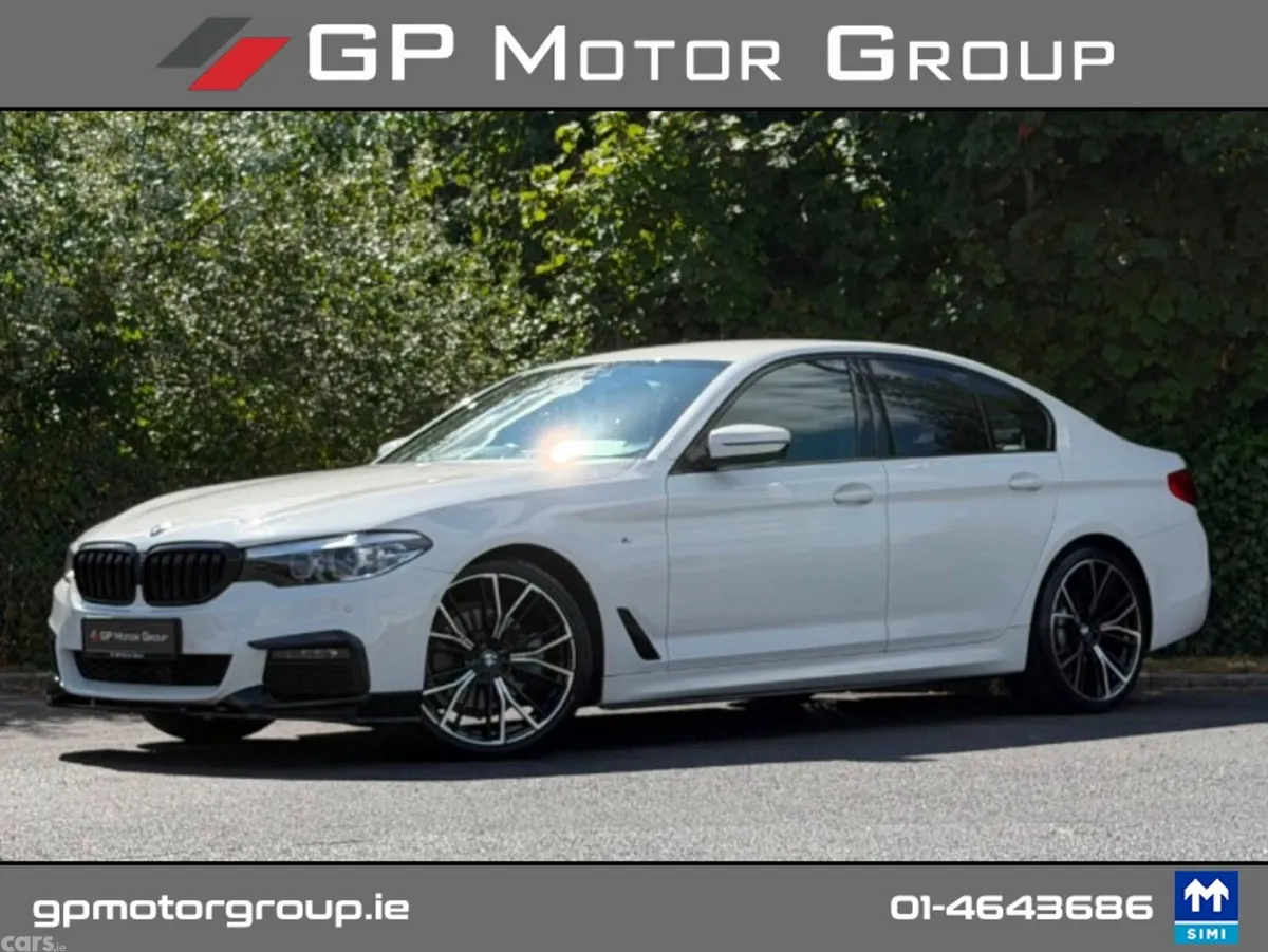 BMW 5-Series Saloon, Diesel, 2020, White