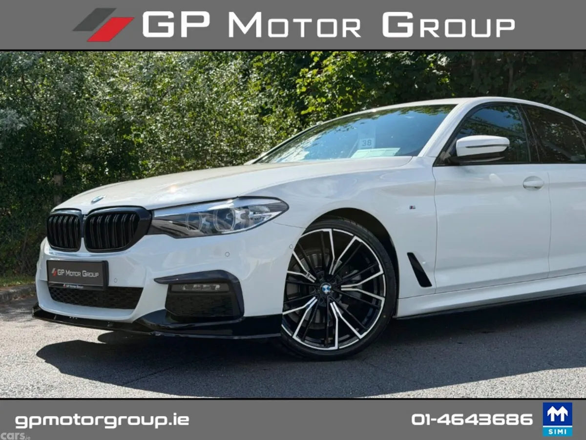 BMW 5-Series Saloon, Diesel, 2020, White