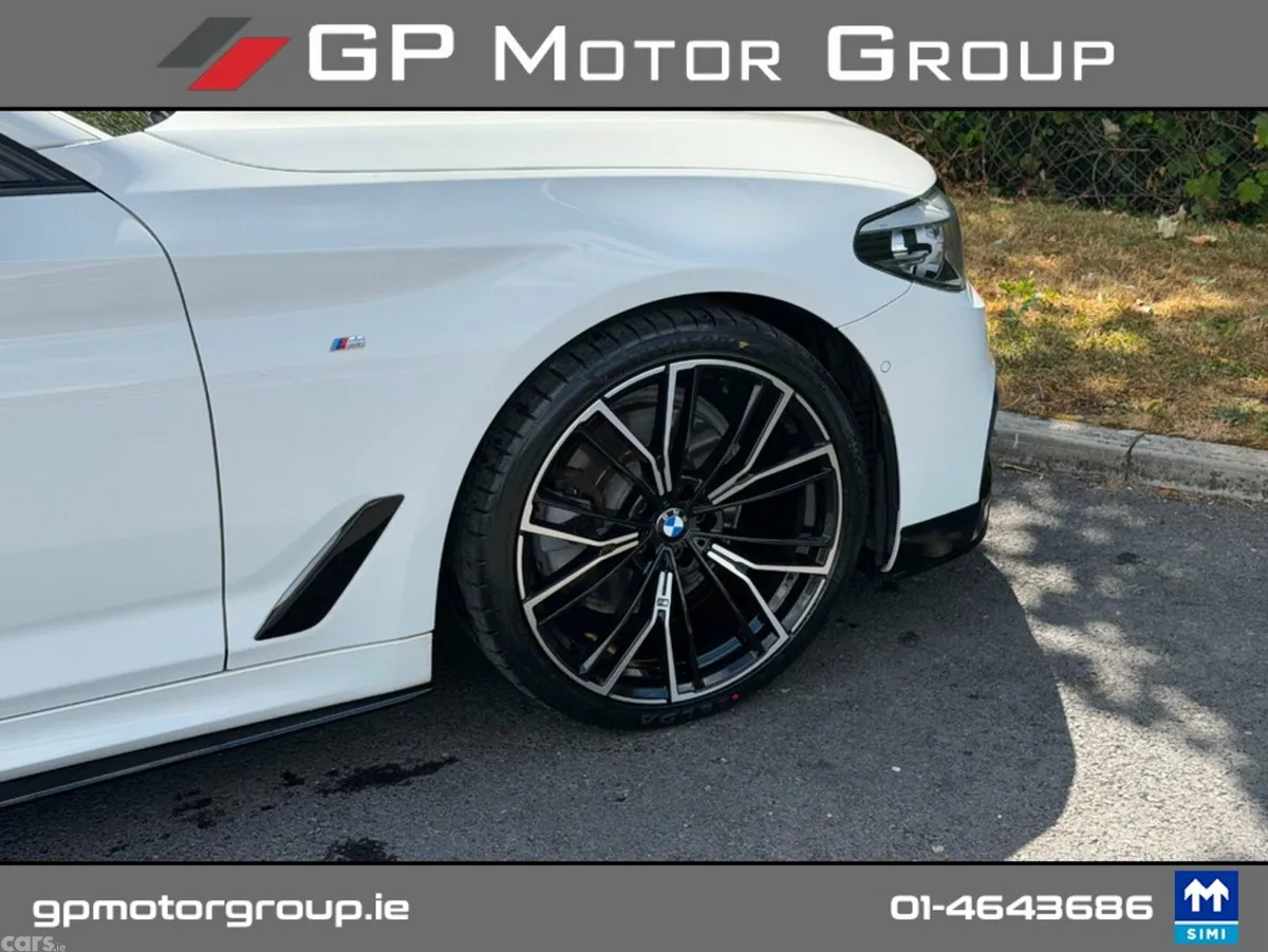 BMW 5-Series Saloon, Diesel, 2020, White
