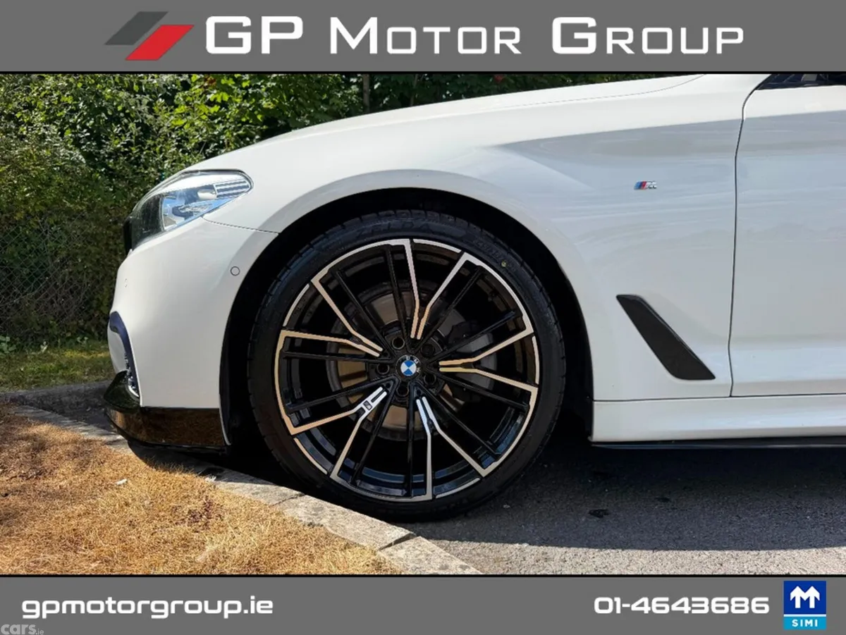 BMW 5-Series Saloon, Diesel, 2020, White