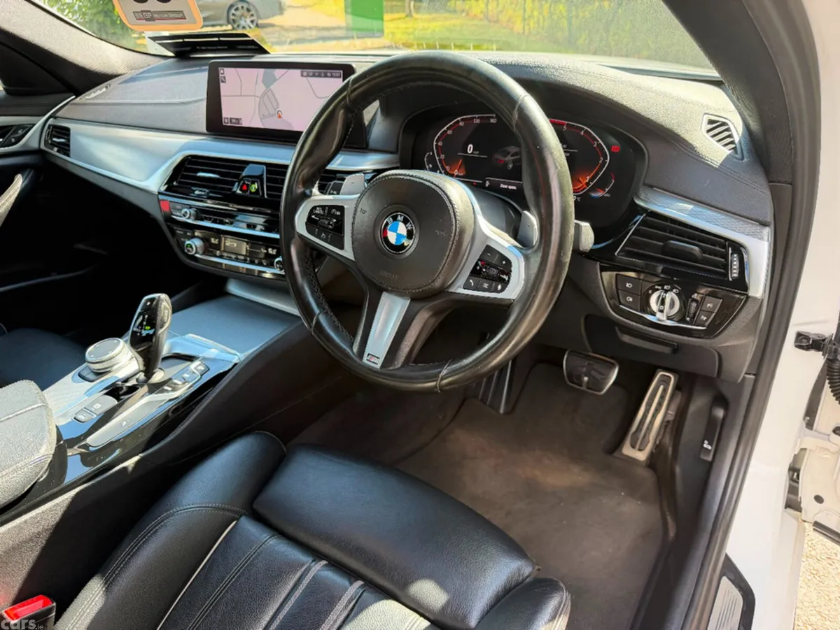 BMW 5-Series Saloon, Diesel, 2020, White
