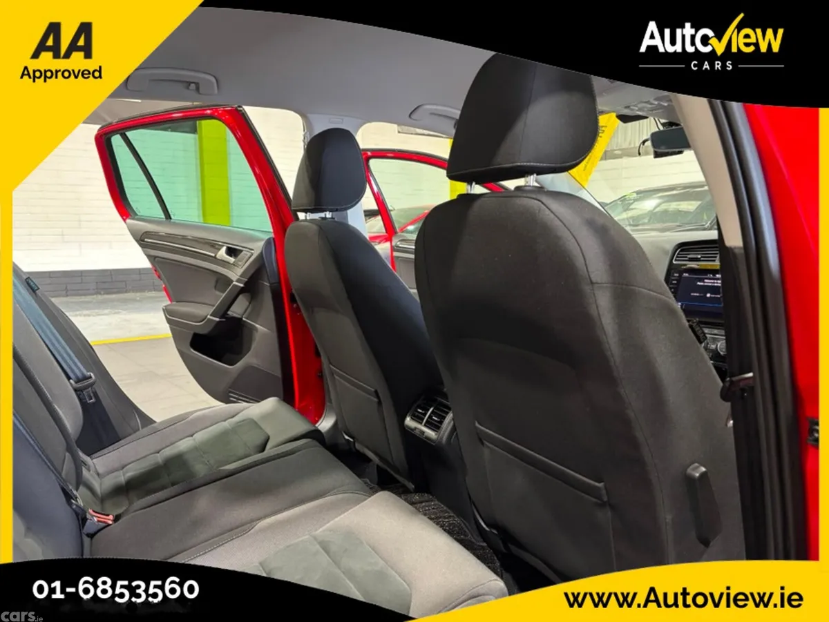Volkswagen Golf Hatchback, Petrol, 2019, Red