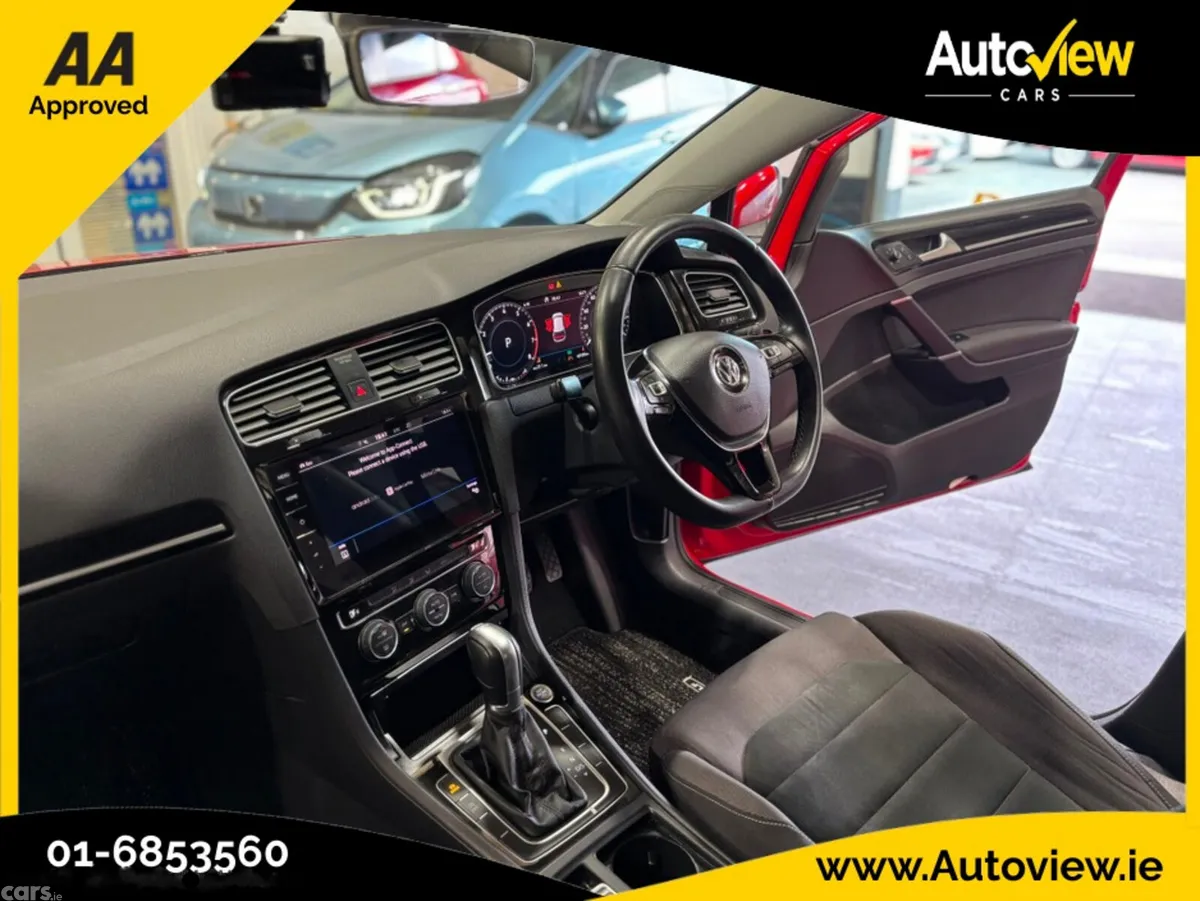 Volkswagen Golf Hatchback, Petrol, 2019, Red