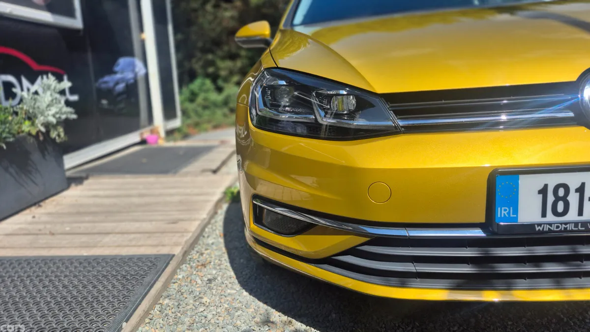 Volkswagen Golf Hatchback, Petrol, 2018, Gold