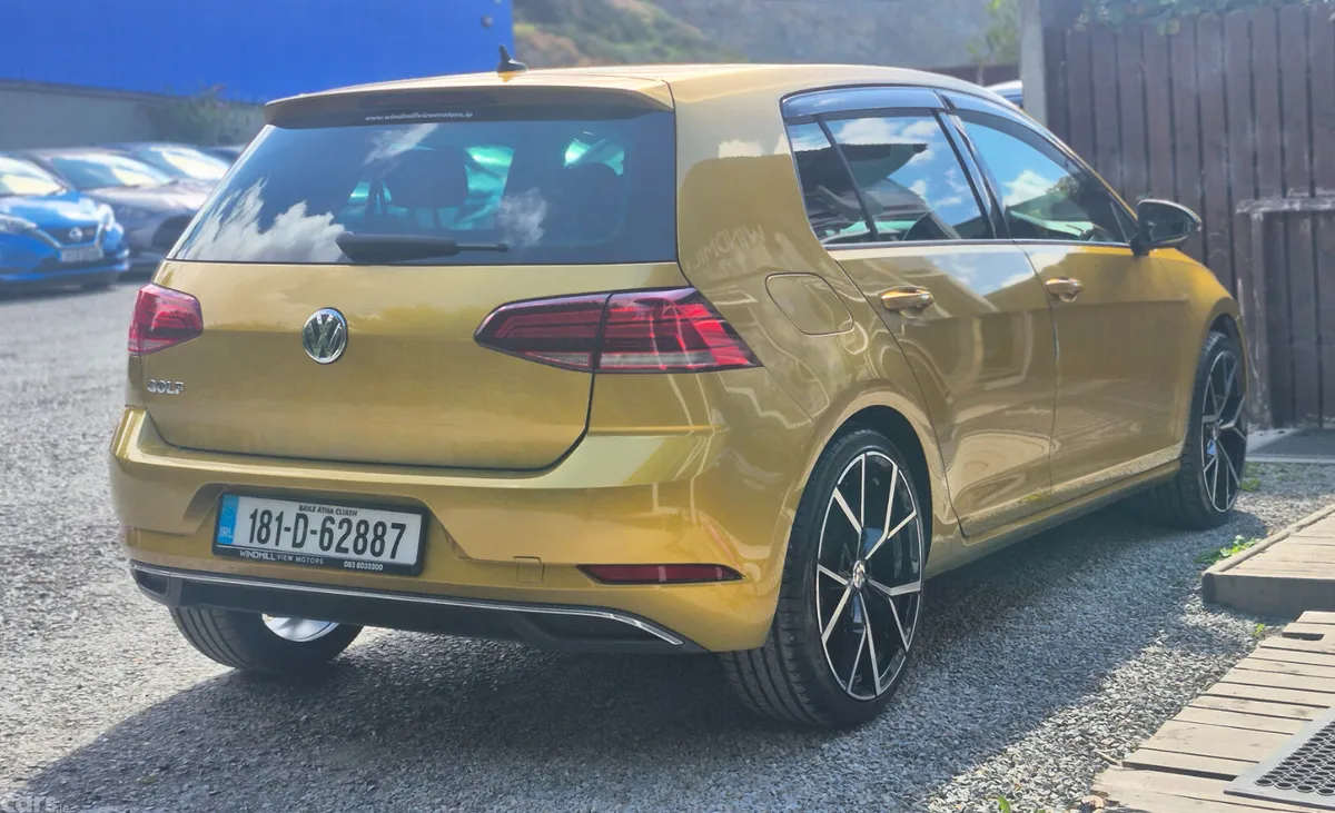 Volkswagen Golf Hatchback, Petrol, 2018, Gold