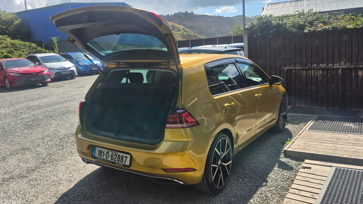 Volkswagen Golf Hatchback, Petrol, 2018, Gold