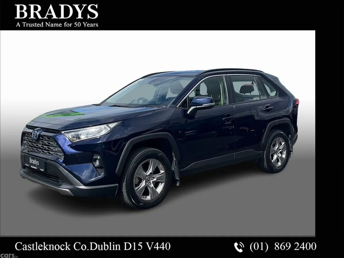 Toyota RAV4 SUV, Petrol Hybrid, 2022, Blue