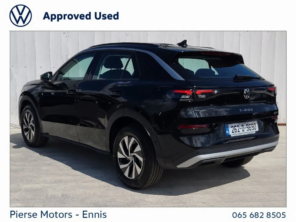 Volkswagen T-Roc SUV, Petrol, 2026, Black