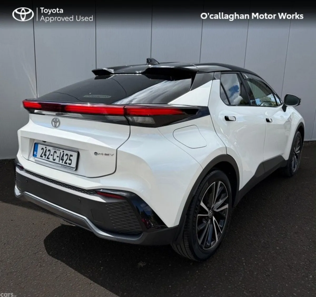 Toyota C-HR SUV, Petrol Plug-in Hybrid, 2024, White