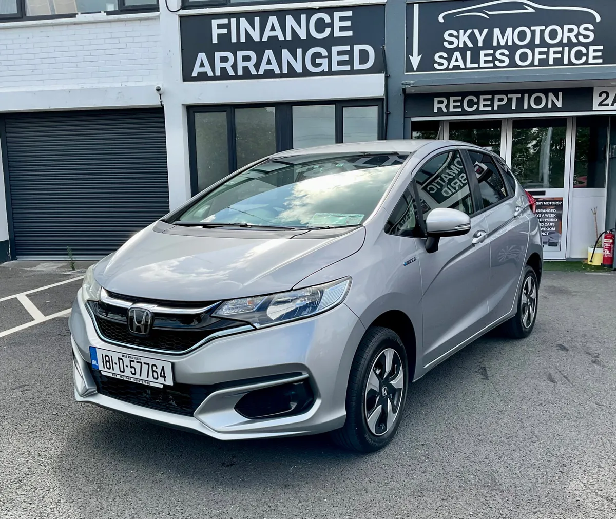 Honda Fit Hatchback, Petrol Hybrid, 2018, Silver