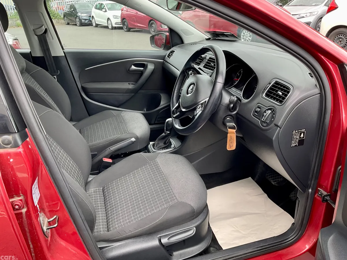 Volkswagen Polo Hatchback, Petrol, 2015, Red