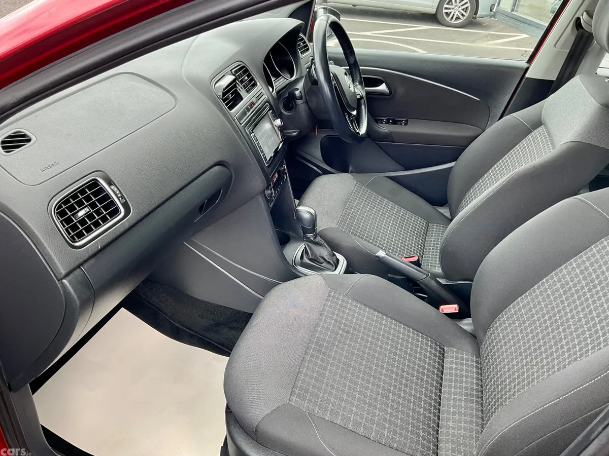 Volkswagen Polo Hatchback, Petrol, 2015, Red
