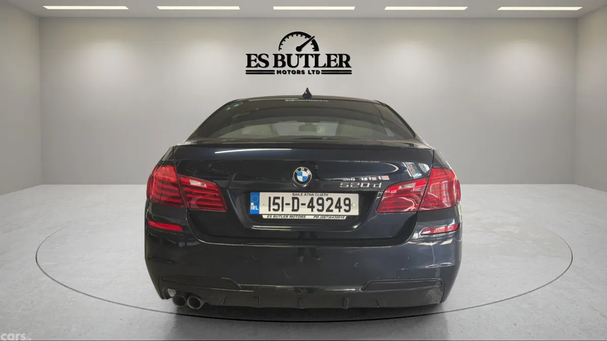 BMW 5-Series Saloon, Diesel, 2015, Black