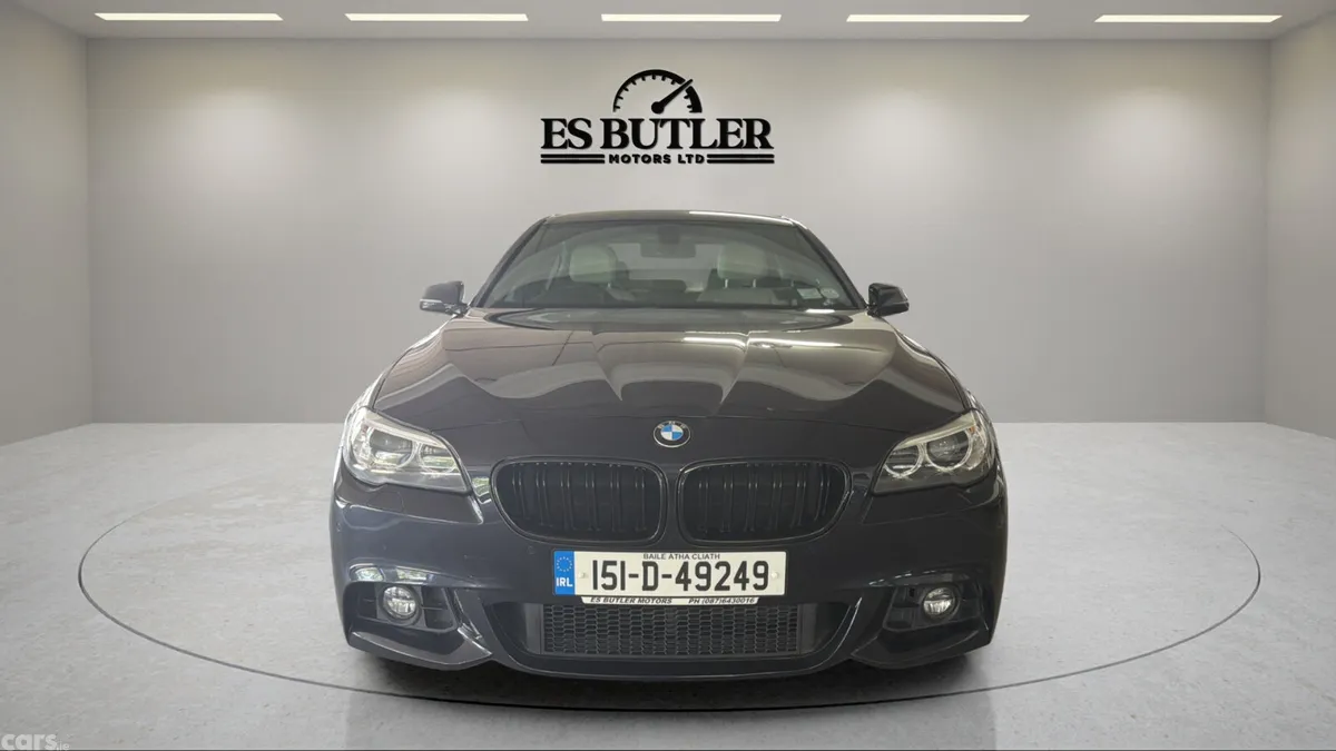 BMW 5-Series Saloon, Diesel, 2015, Black