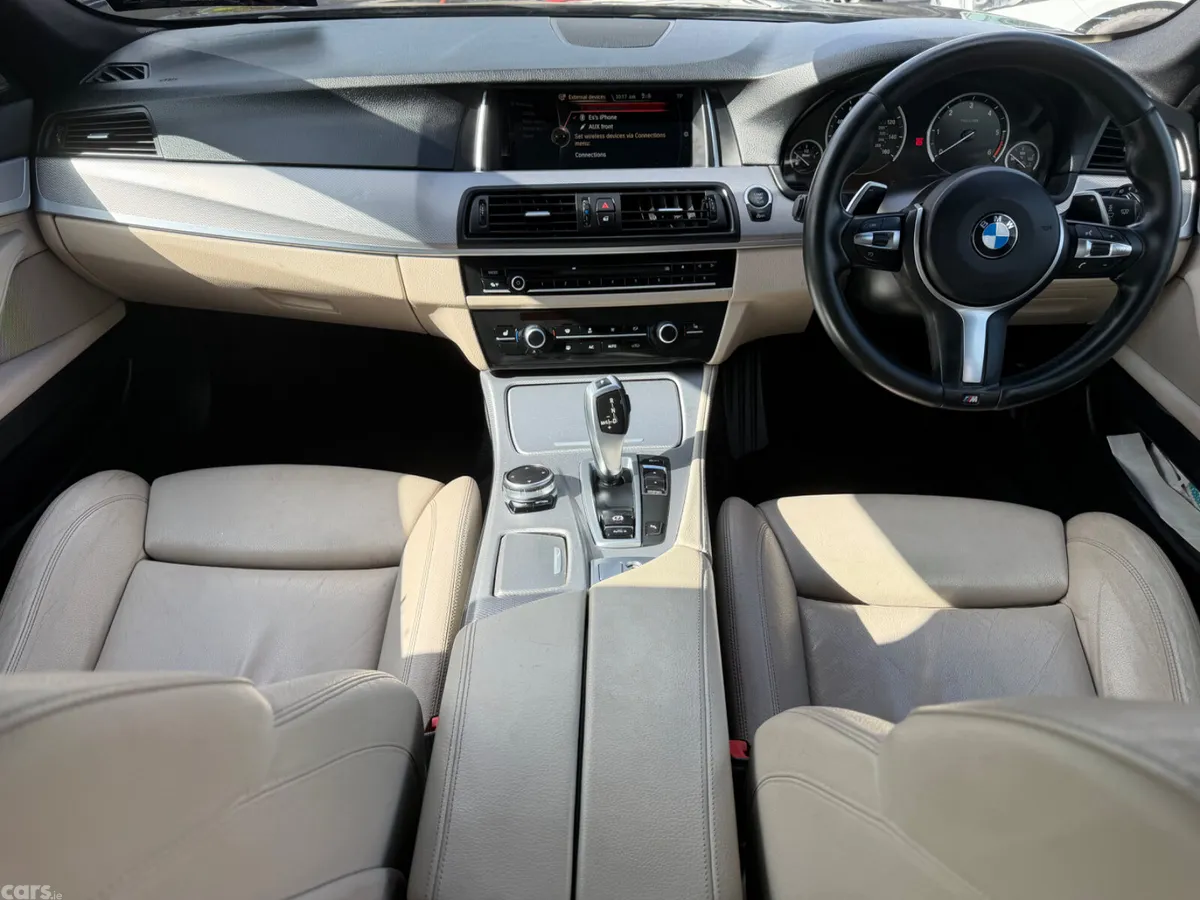 BMW 5-Series Saloon, Diesel, 2015, Black