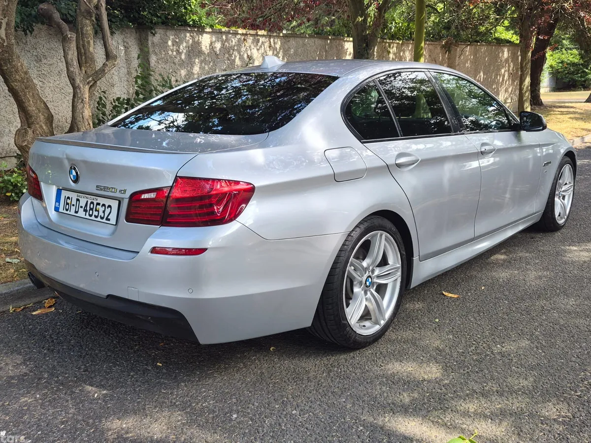 BMW 5-Series Saloon, Diesel, 2016, Silver