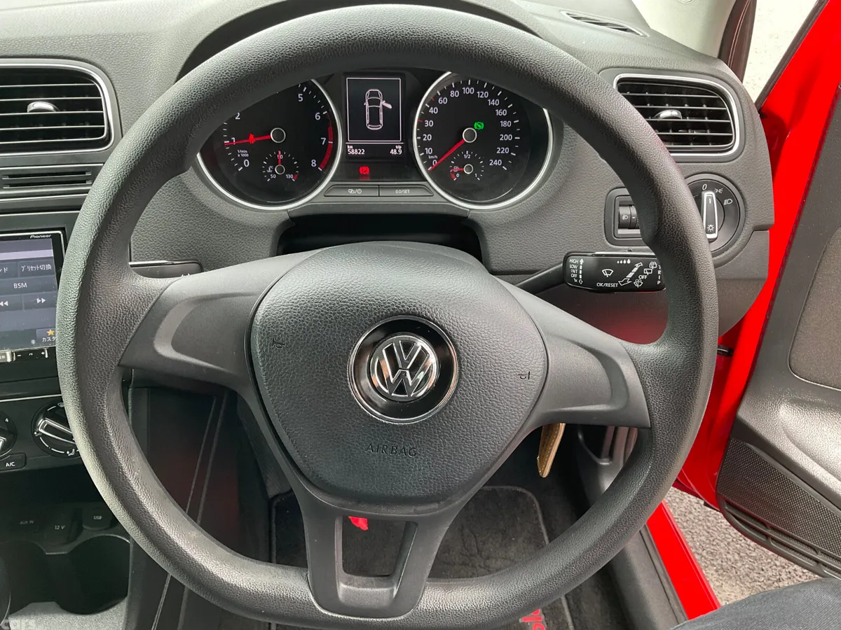 Volkswagen Polo Hatchback, Petrol, 2016, Red