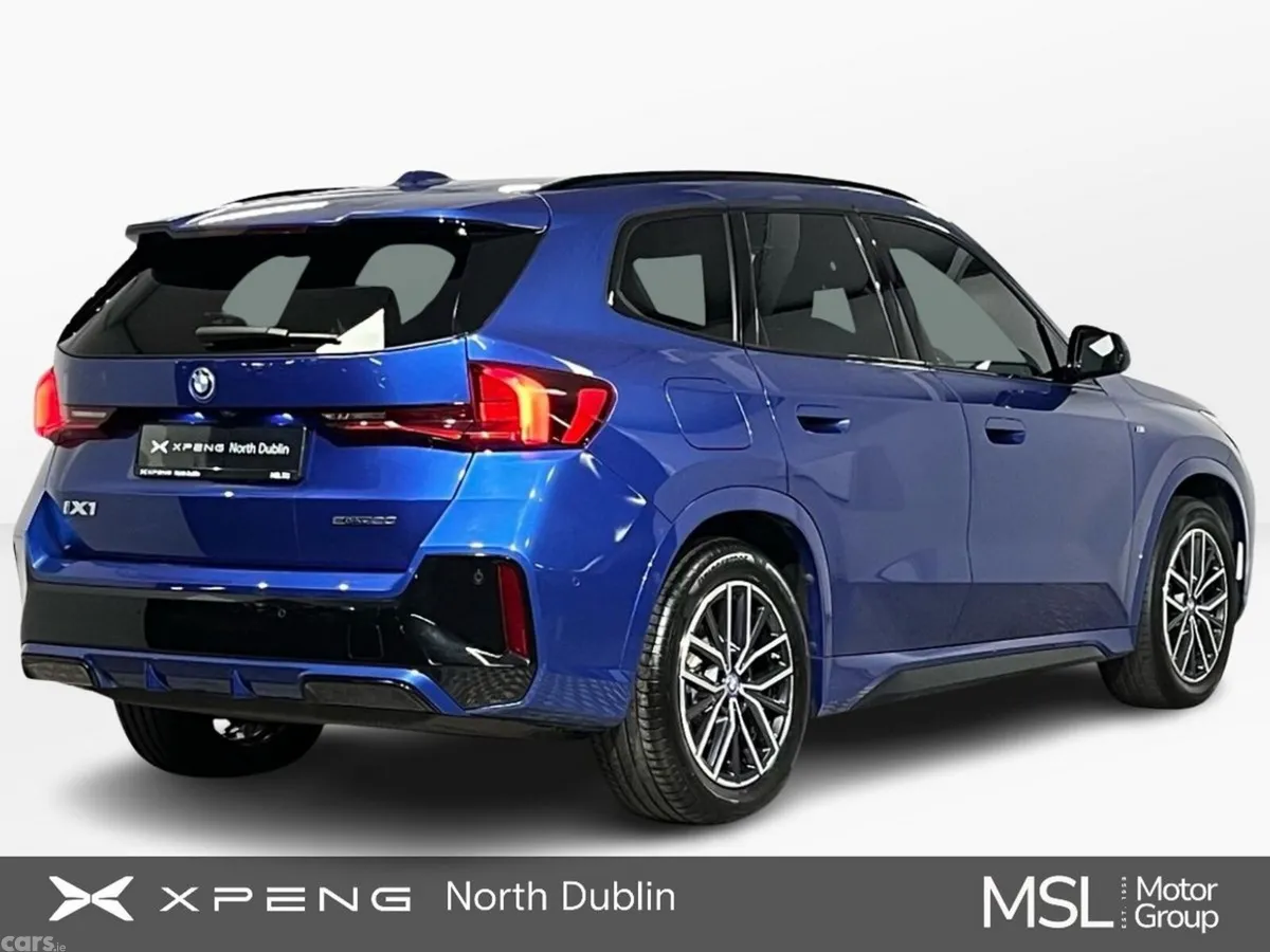 BMW iX1 SUV, Electric, 2024, Blue