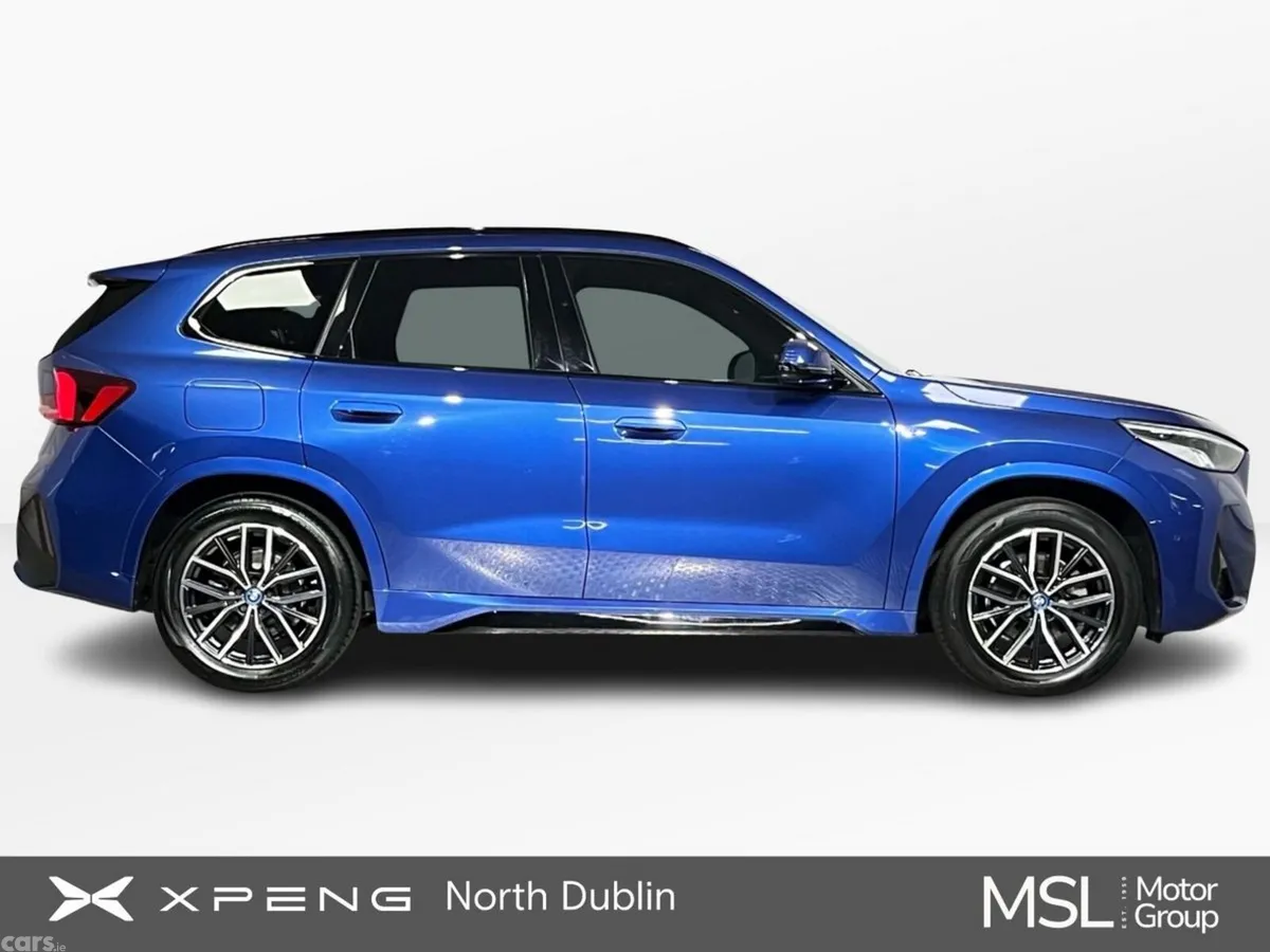 BMW iX1 SUV, Electric, 2024, Blue