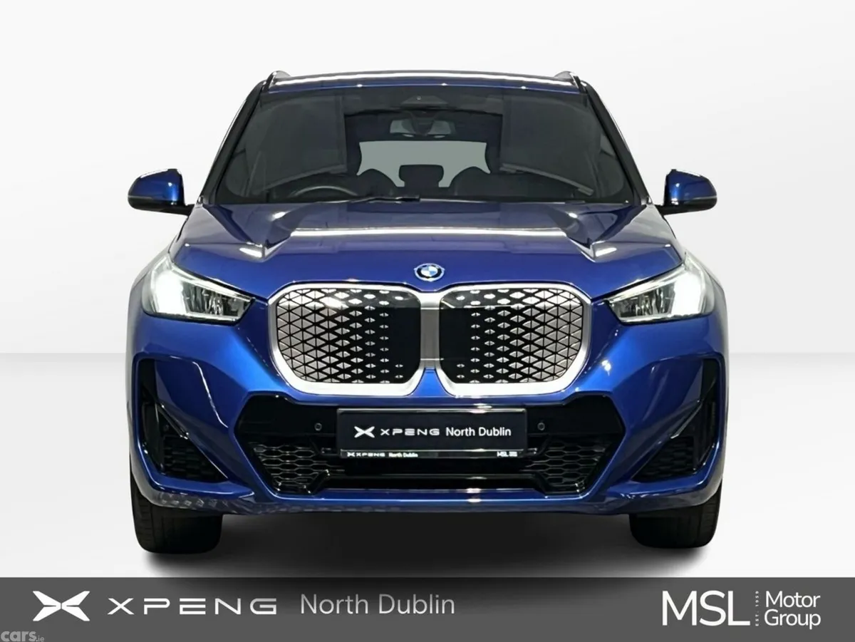 BMW iX1 SUV, Electric, 2024, Blue