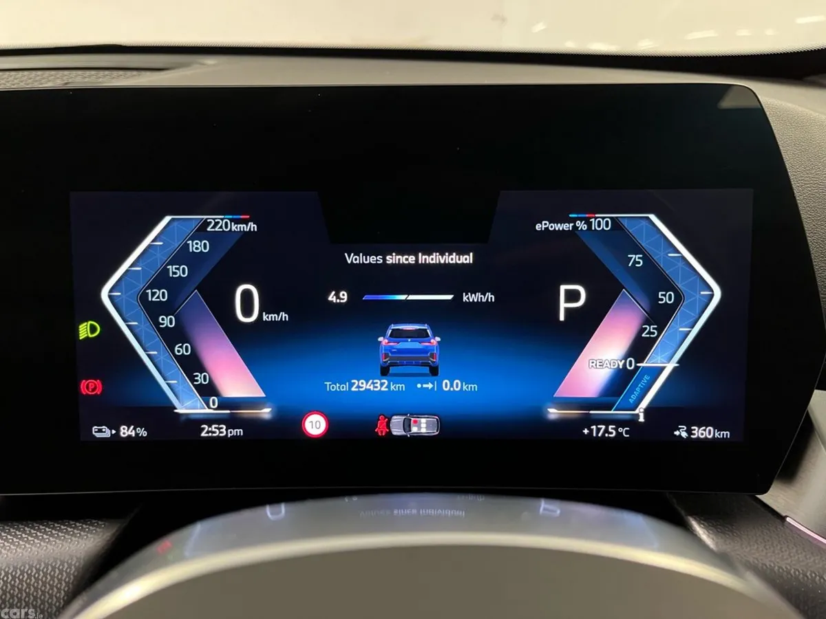 BMW iX1 SUV, Electric, 2024, Blue