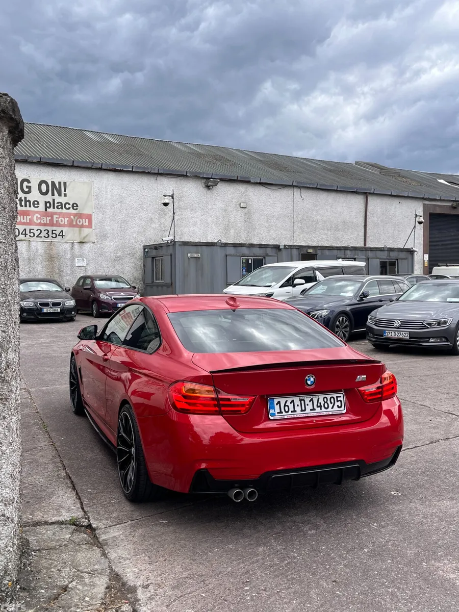 BMW 4-Series Coupe, Diesel, 2016, Red