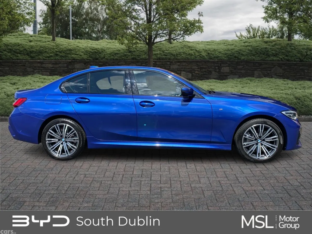 BMW 3-Series Saloon, Petrol Plug-in Hybrid, 2020, Blue