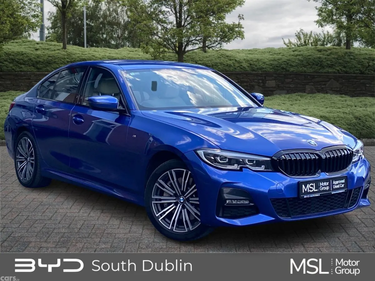 BMW 3-Series Saloon, Petrol Plug-in Hybrid, 2020, Blue