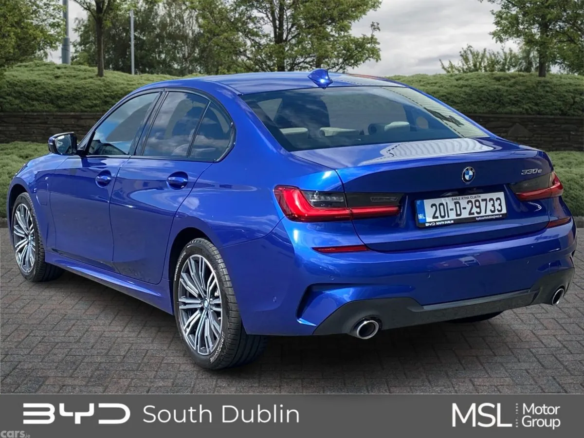 BMW 3-Series Saloon, Petrol Plug-in Hybrid, 2020, Blue