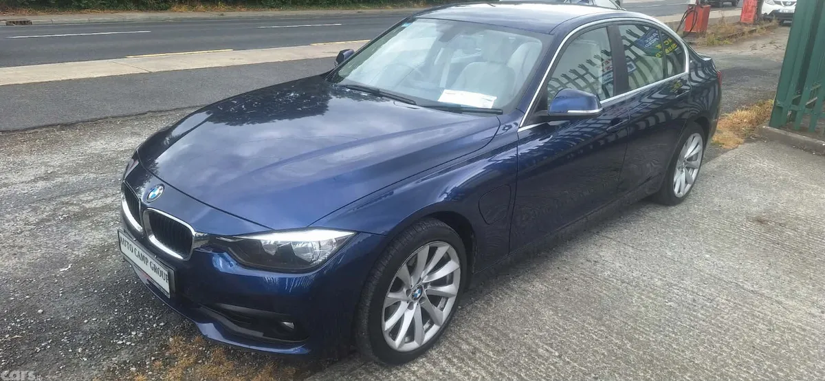 BMW 3-Series Saloon, Petrol Plug-in Hybrid, 2017, Blue