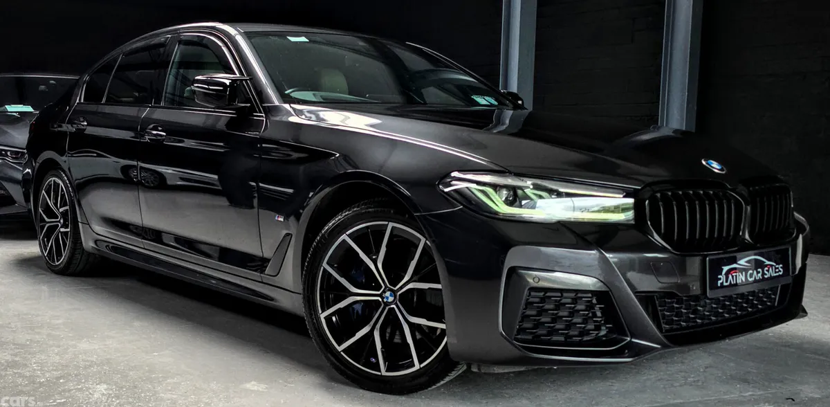 BMW 5-Series Saloon, Petrol Plug-in Hybrid, 2020, Grey