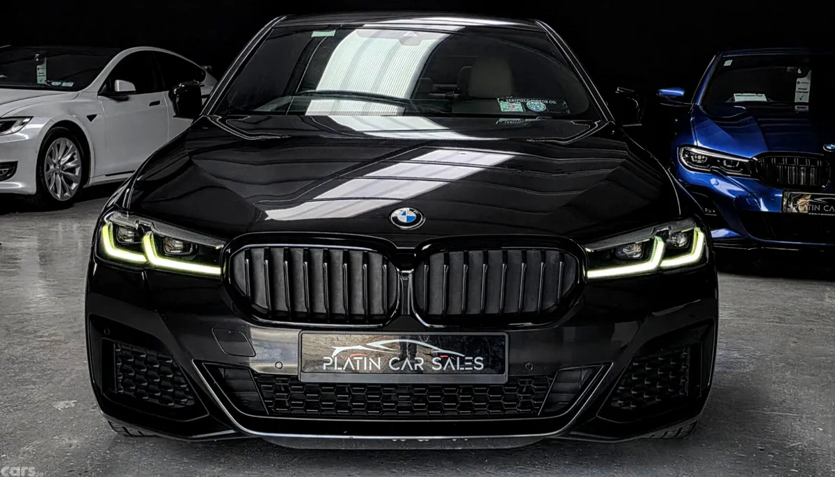 BMW 5-Series Saloon, Petrol Plug-in Hybrid, 2020, Grey