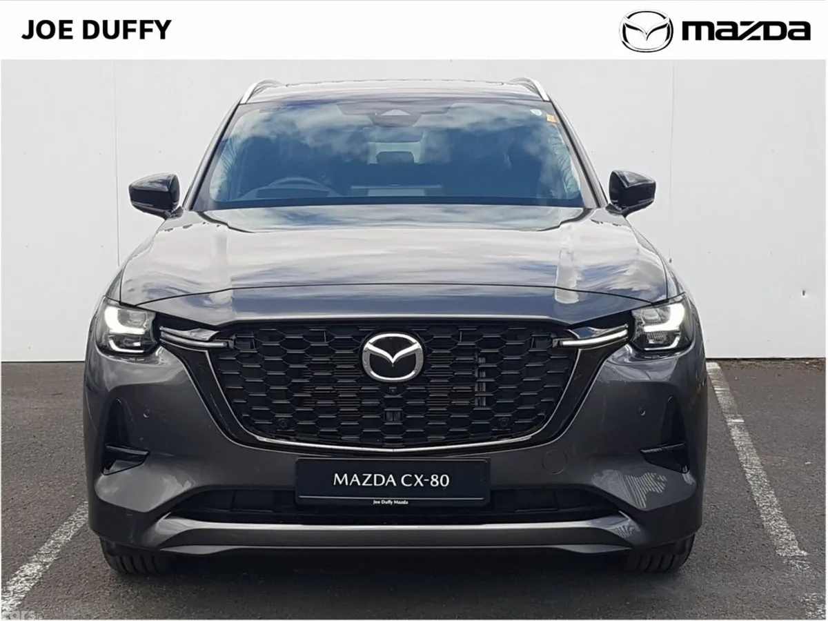 Mazda CX-80 SUV, Petrol Plug-in Hybrid, 2026, Grey