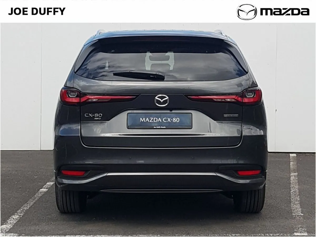 Mazda CX-80 SUV, Petrol Plug-in Hybrid, 2026, Grey
