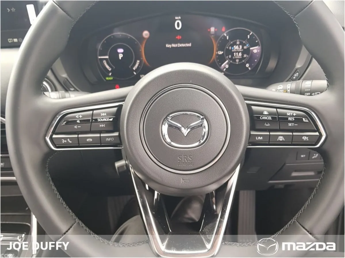 Mazda CX-80 SUV, Petrol Plug-in Hybrid, 2026, Grey