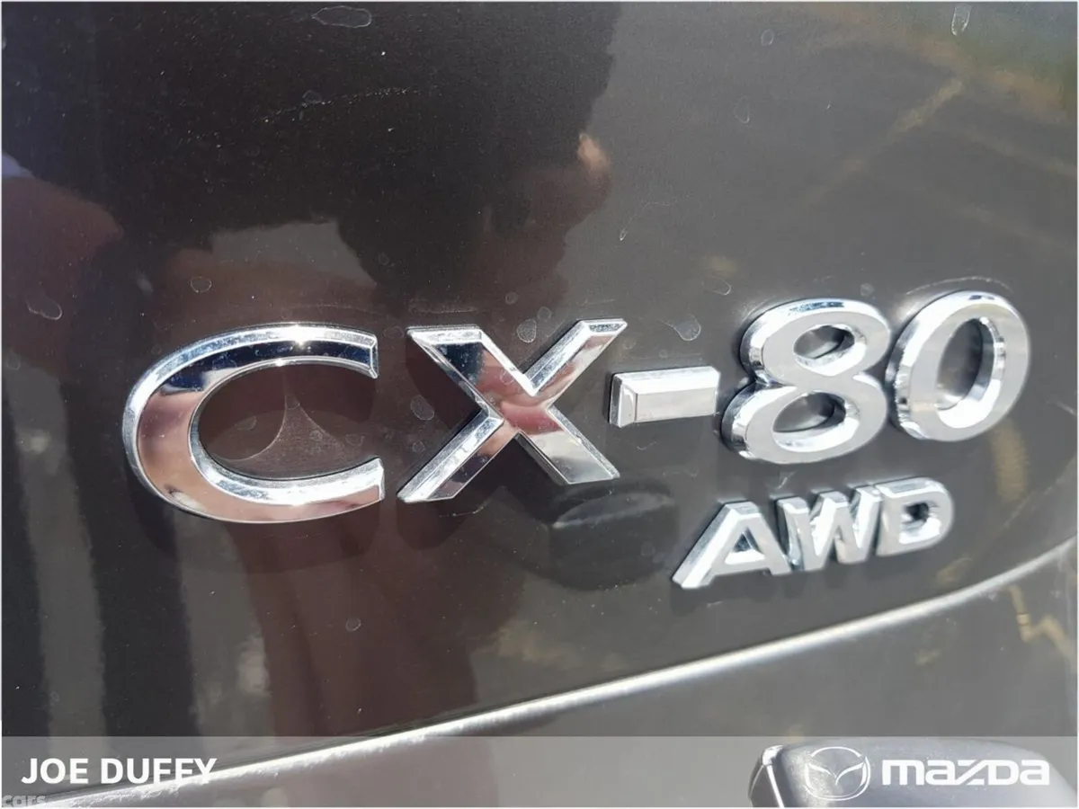 Mazda CX-80 SUV, Petrol Plug-in Hybrid, 2026, Grey