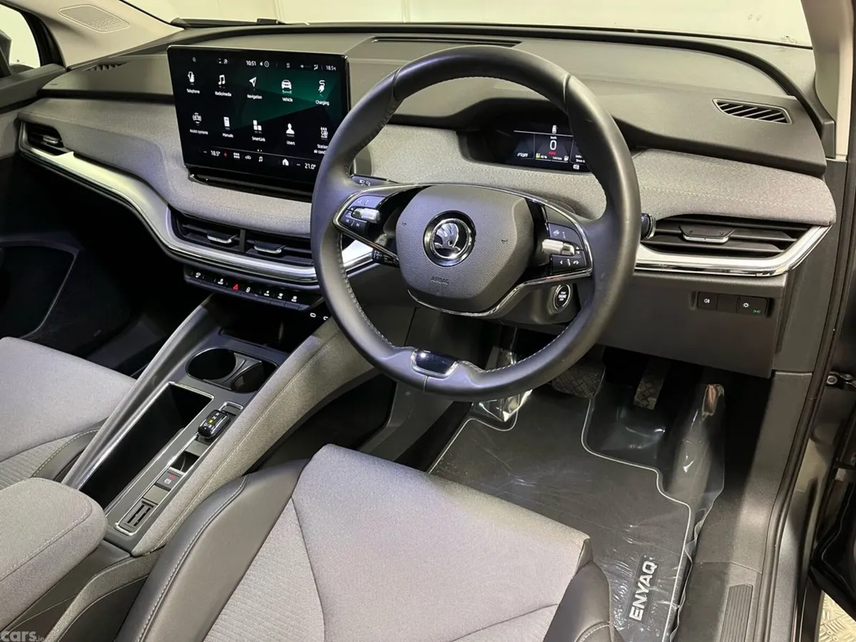 Skoda Enyaq SUV, Electric, 2023, Grey