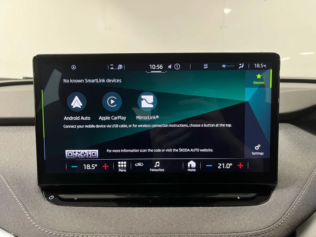 Skoda Enyaq SUV, Electric, 2023, Grey