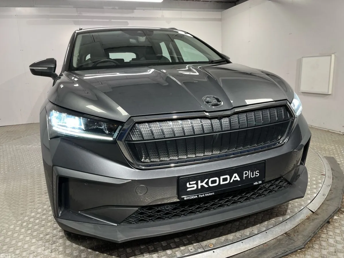 Skoda Enyaq SUV, Electric, 2023, Grey