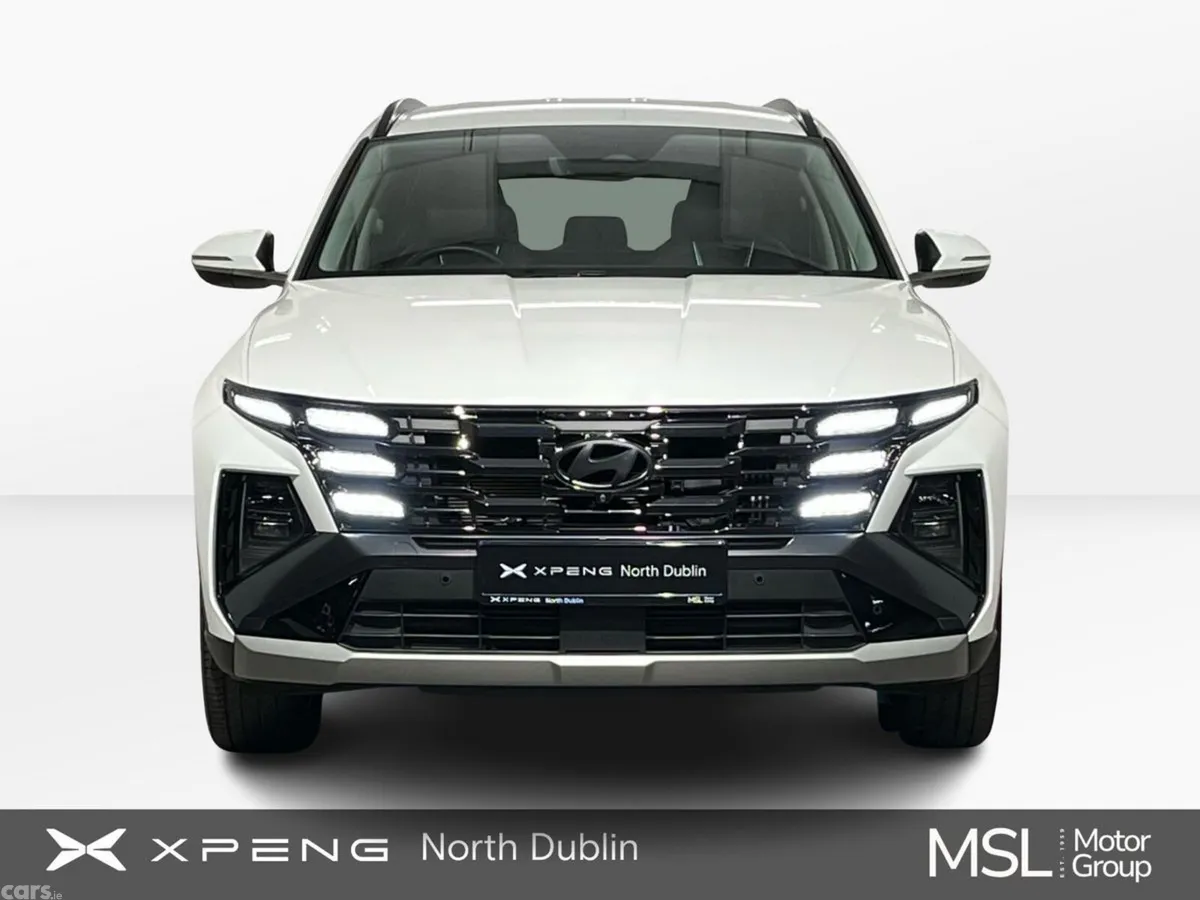 Hyundai Tucson SUV, Petrol Hybrid, 2024, White