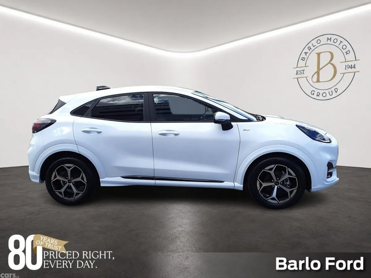 Ford Puma Hatchback, Petrol Hybrid, 2026, White