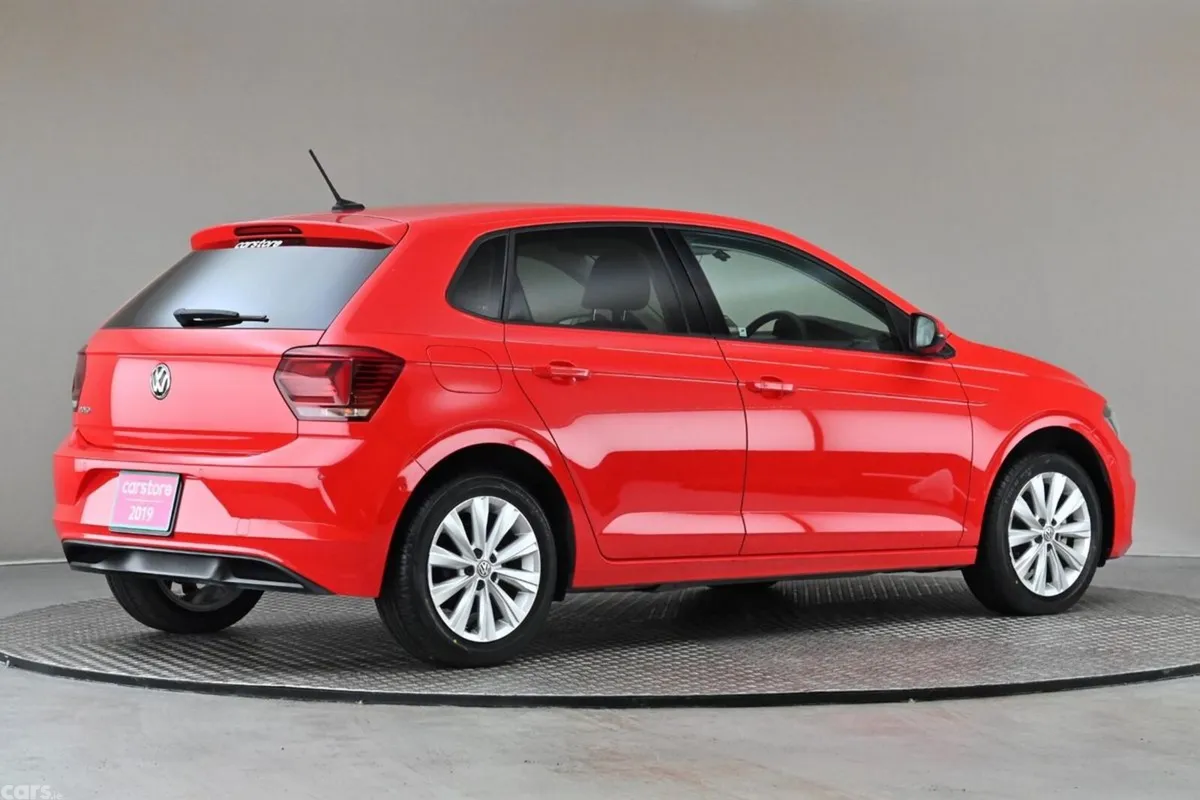 Volkswagen Polo Hatchback, Petrol, 2019, Red