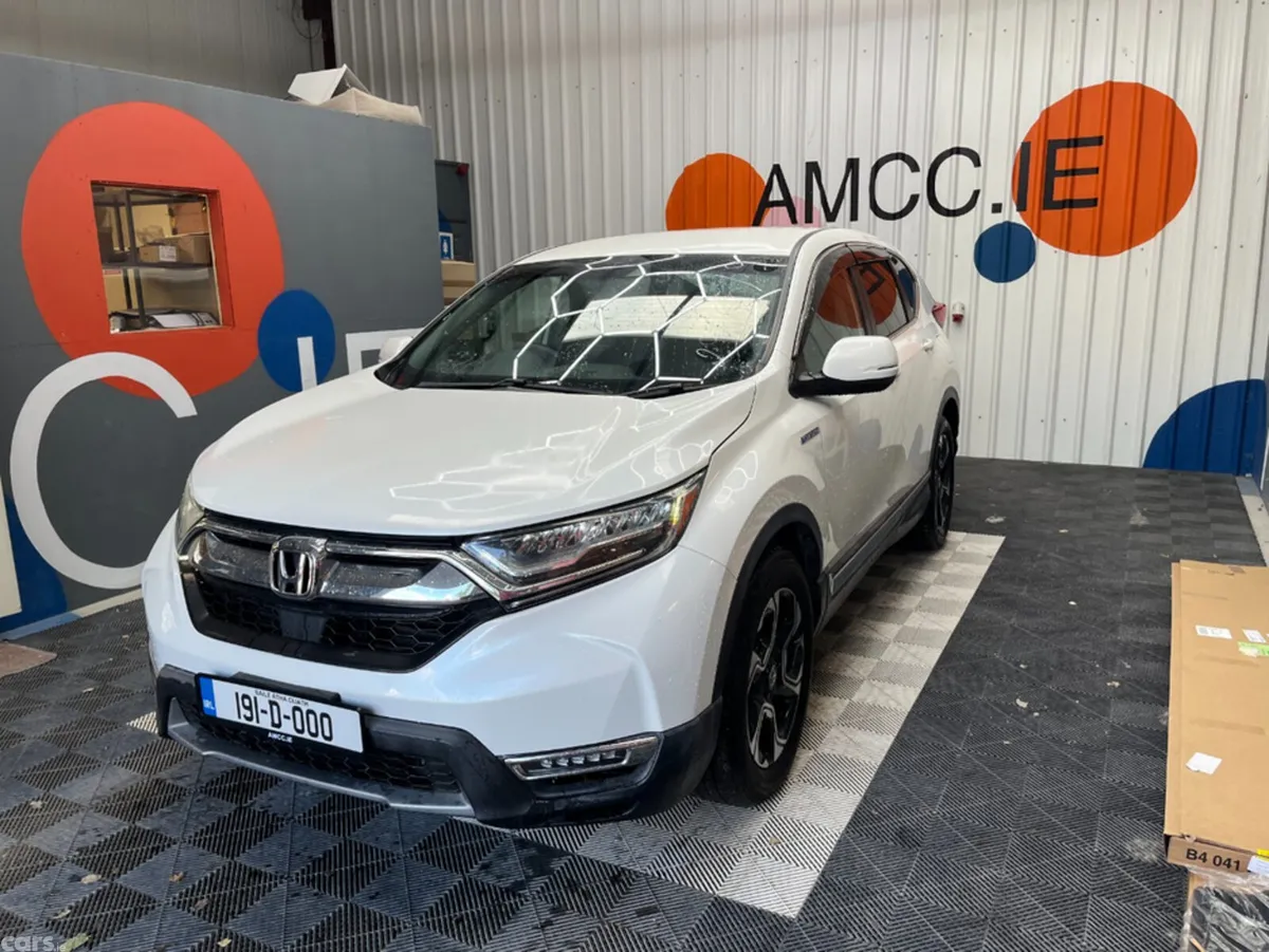 Honda CR-V SUV, Petrol Hybrid, 2019, White
