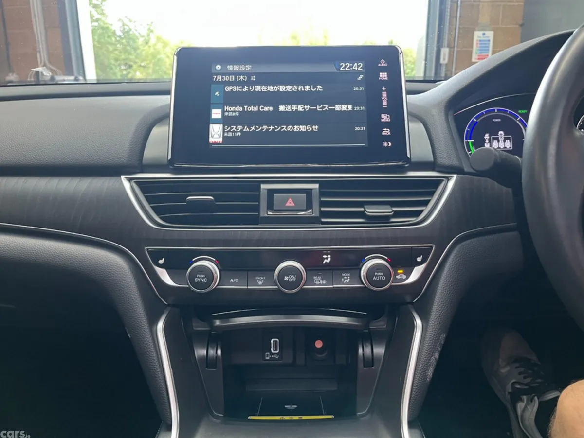 Honda Accord Saloon, Petrol Hybrid, 2022, Black
