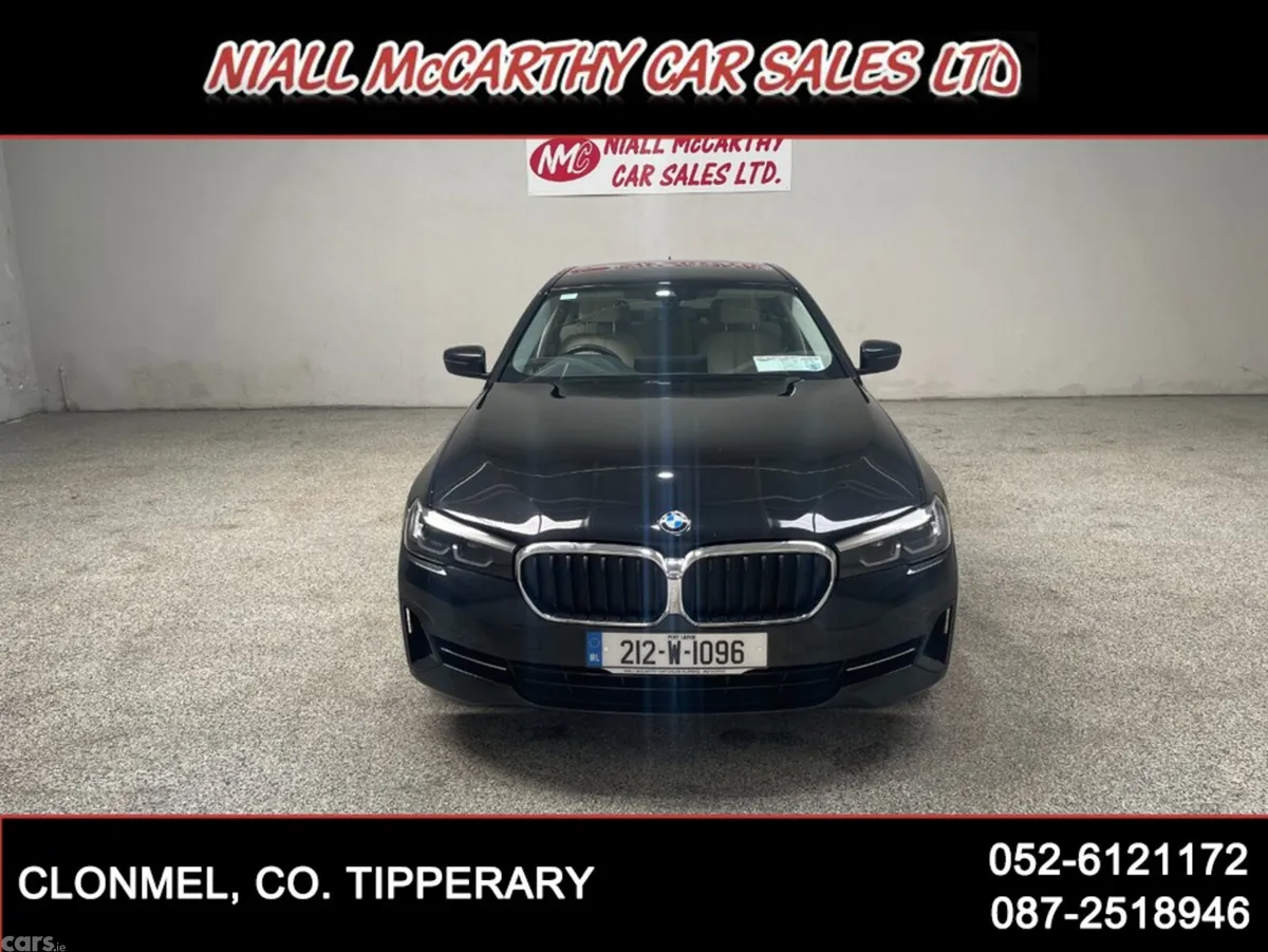 BMW 5-Series Saloon, Diesel, 2021, Black