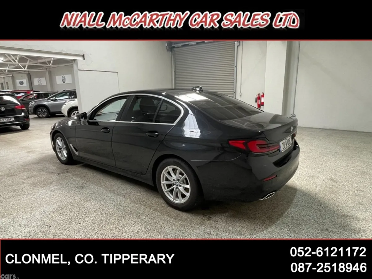 BMW 5-Series Saloon, Diesel, 2021, Black