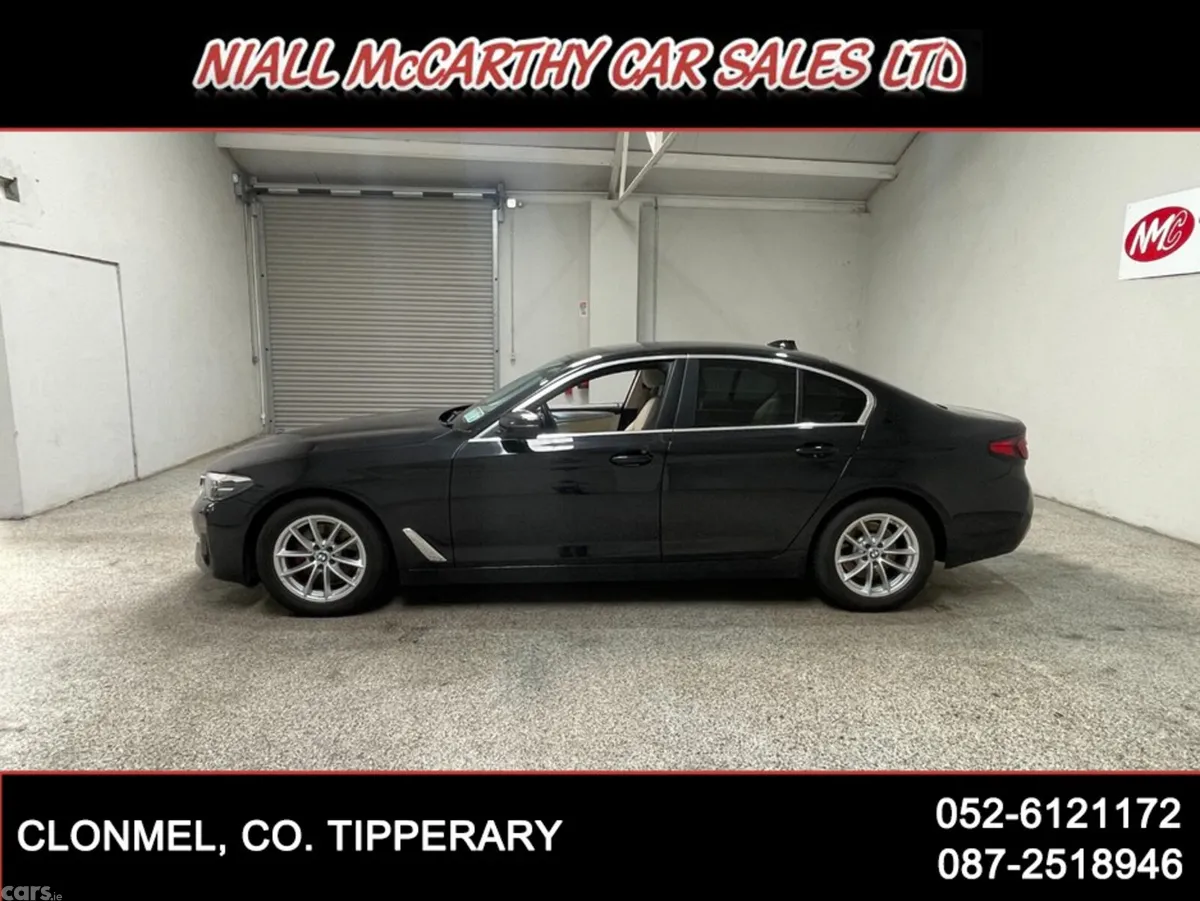 BMW 5-Series Saloon, Diesel, 2021, Black